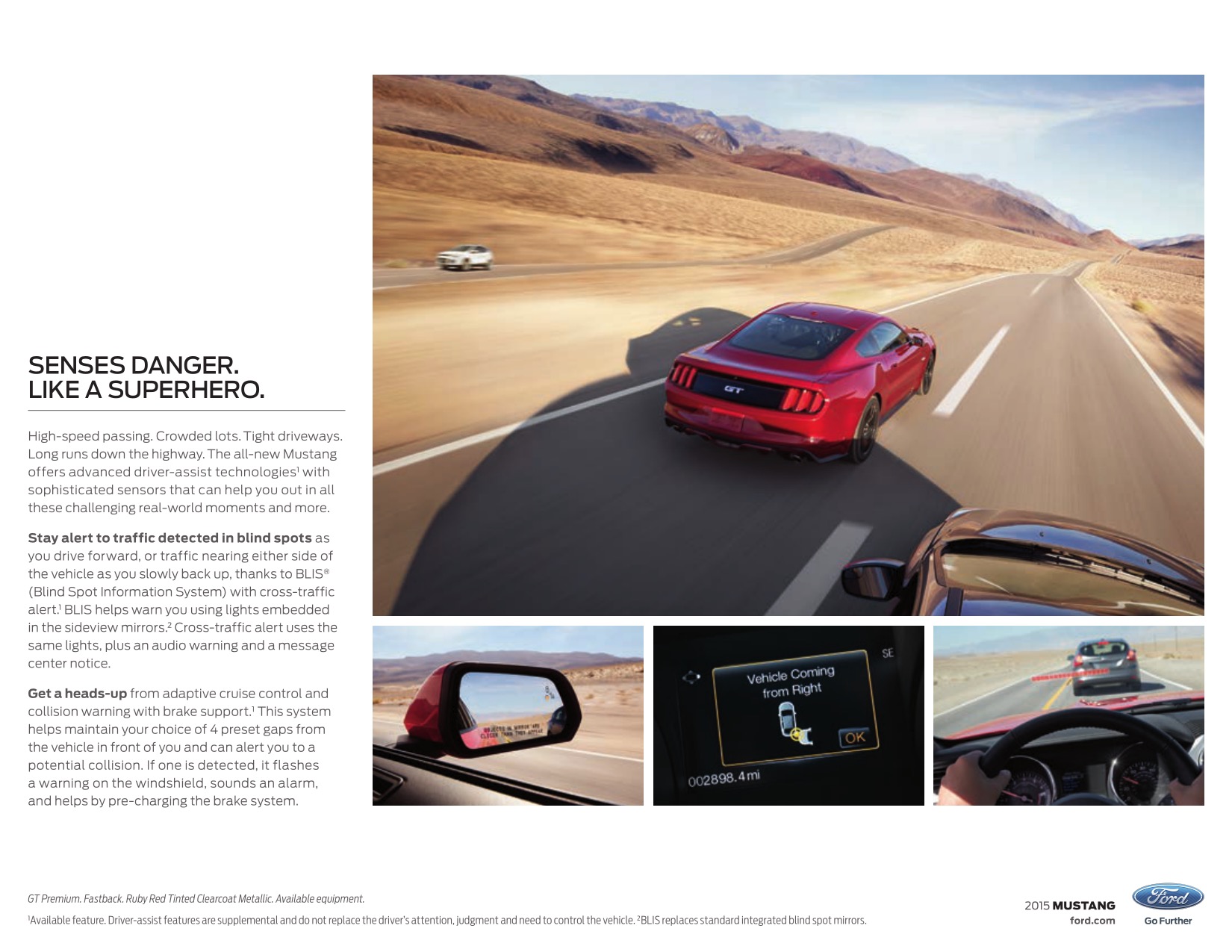 2015 Ford Mustang Brochure Page 4